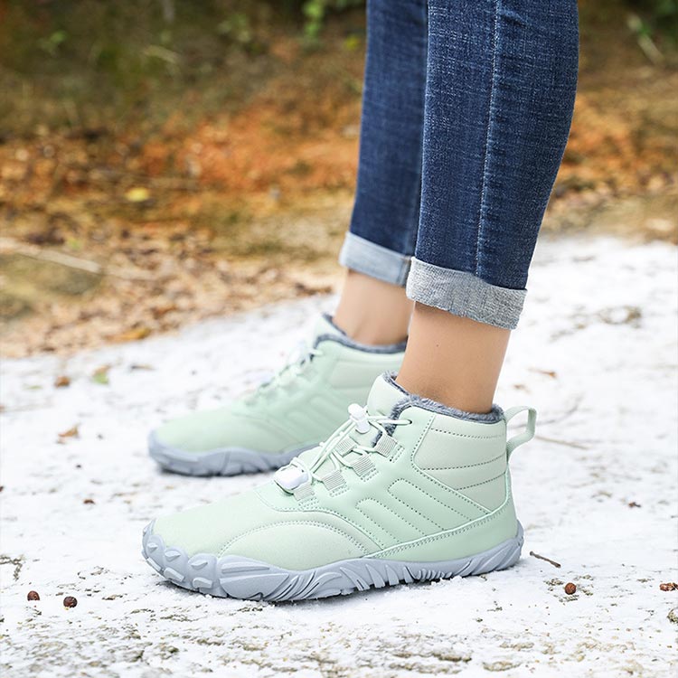 Tolles Geschenk! Wasserdichte, verdickte, plüschgefütterte Wanderschuhe🔥Kostenloser Versand