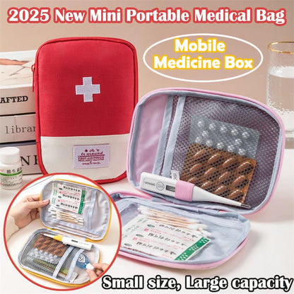 💊🎒 КУПИ 1 ВЗЕМИ 1 БЕЗПЛАТНО! 🔥 Портативен Пътен Джобен Медицински Комплект 🛡️✅