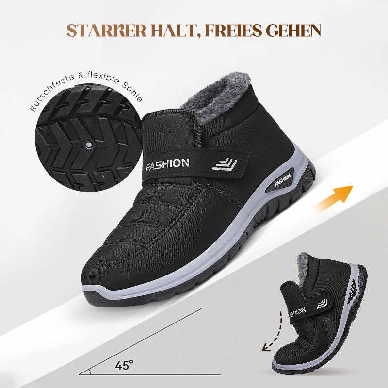 ❄️ Rutschfeste warme Winter-Sneaker zum Hineinschlüpfen – Bequemer Halt für Schnee & Alltag ✨