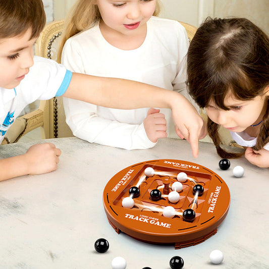 🧠 Обучителна Логическа Настолна Игра (с 16 шахматни фигури) ♟️🧩