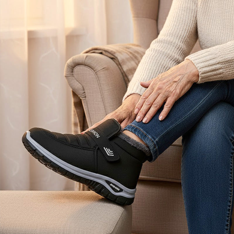 ❄️ Rutschfeste warme Winter-Sneaker zum Hineinschlüpfen – Bequemer Halt für Schnee & Alltag ✨