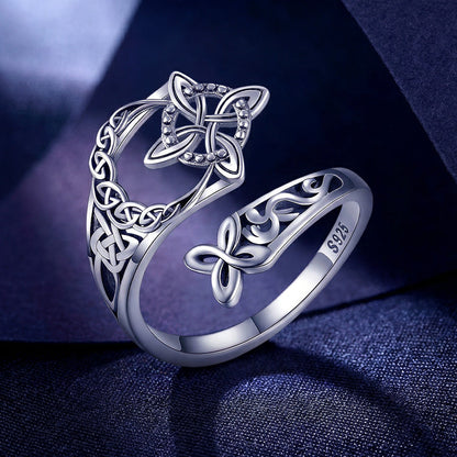 💍 Келтски Възел Пръстен от 925 Сребро | Символ на Вечната Любов и Връзка 🎁💖
