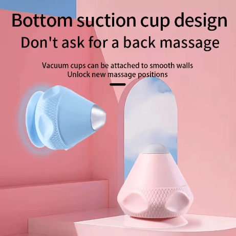 🔥 Електрическа масажна топка с вендузна чаша – перфектно отпускане за мускулите и тялото! 💆💕