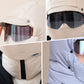 🏇 Outdoor-Reitmaske mit Brille – winddicht, Vollgesicht, praktisch 📦