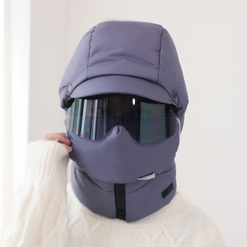 🏇 Outdoor-Reitmaske mit Brille – winddicht, Vollgesicht, praktisch 📦