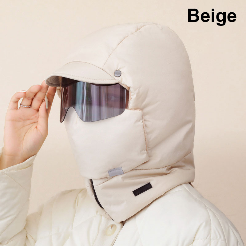 🏇 Outdoor-Reitmaske mit Brille – winddicht, Vollgesicht, praktisch 📦