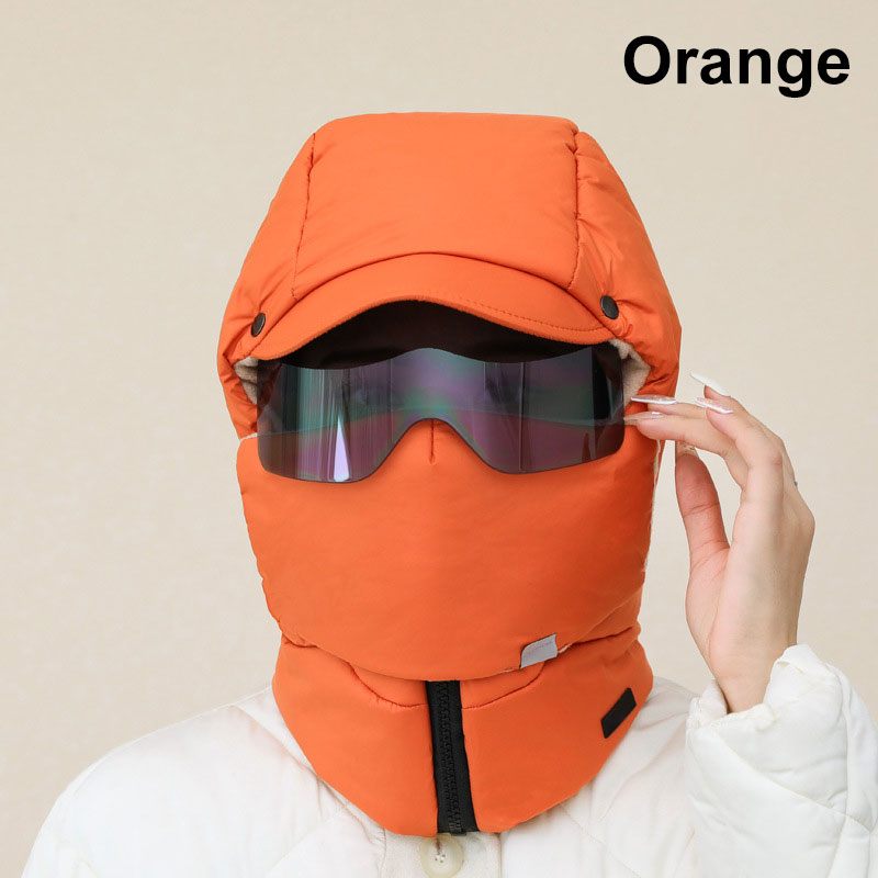 🏇 Outdoor-Reitmaske mit Brille – winddicht, Vollgesicht, praktisch 📦