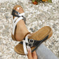 👟【EU36-43】Летищни сандали за жени с регулируема кръстосана каишка