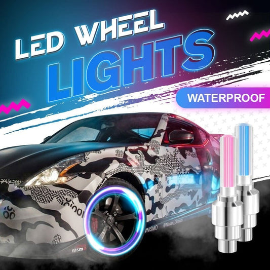 🌈 💡Водоустойчиви LED светлини за колела【✨ Купете 1 безплатен 3】
