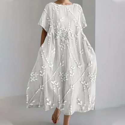 ✨ Удобна макси рокля, изработена от 100% лен 👗