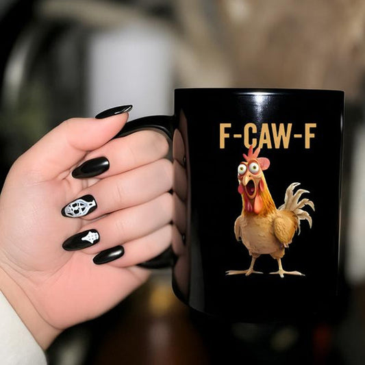 F-Caw-F Забавна чаша с пиле