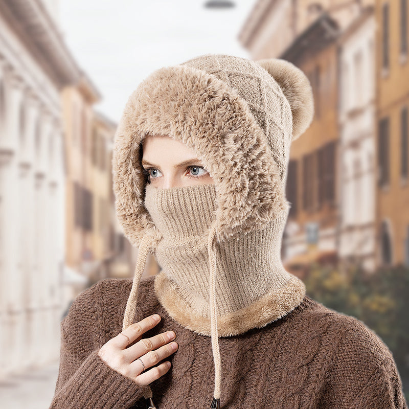 ❄️ 3-in-1-Winter-Balaclava für Damen – winddicht, warm, vielseitig ✨