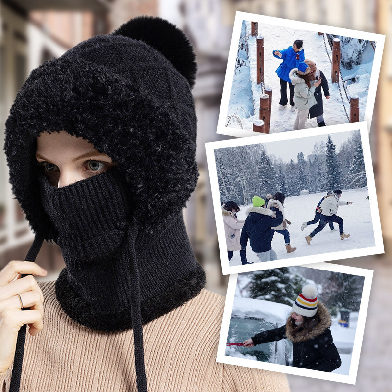 ❄️ 3-in-1-Winter-Balaclava für Damen – winddicht, warm, vielseitig ✨