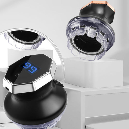 ✨ Кръгла електрическа машинка за подстригване с LED дисплей ✂️🔋