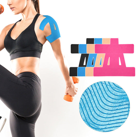 🩹🏋️‍♀️ Предварително нарязани еластични кинезиологични ленти за подкрепа на рамото 💪