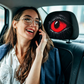 👀🚗 Калъф за облегалка на автомобилна седалка с плашещи червени очи 🎁
