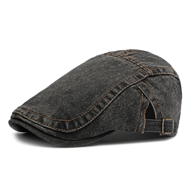 🧢 Unisex Denim-Newsboy-Cap – Mehrere Farben, lässig und einfach zu kombinieren ✨