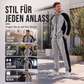 👕 50 % RABATT | Sportlicher Farbblock-Look & kompletter Freizeit-Style – Herren 2-teiliges Kapuzen-Set