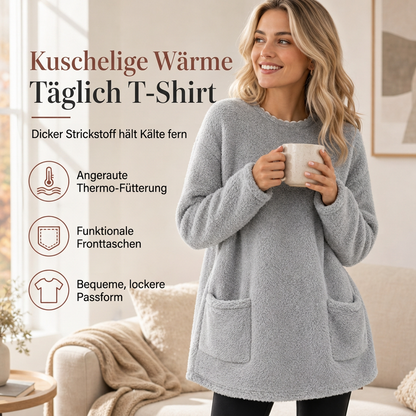 💕 Aktionsfavorit: Thermo-Langarmshirt Damen – Warm, weich, ideal für den Alltag ⚡