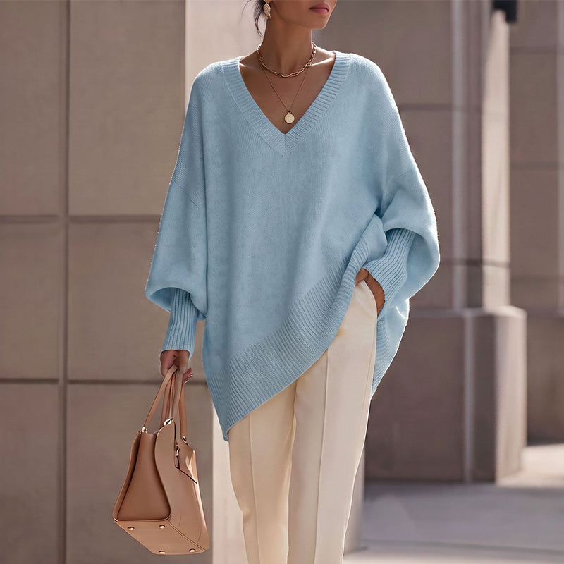 🌿 Klassisch & feminin – Strickpullover in mittlerer Länge – Weicher Stoff, moderner Schnitt & vielseitig kombinierbar