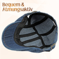 🧢 Unisex Denim-Newsboy-Cap – Mehrere Farben, lässig und einfach zu kombinieren ✨