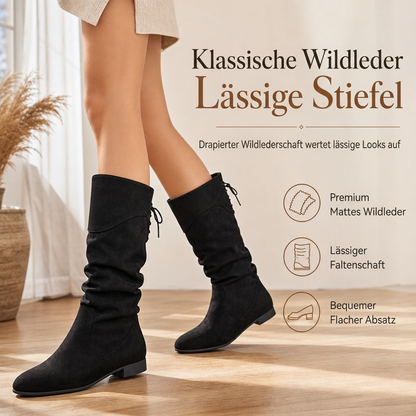 👢 Schnürstiefeletten für Damen – Weites Schaft, mittelhoch, praktisch ⚡