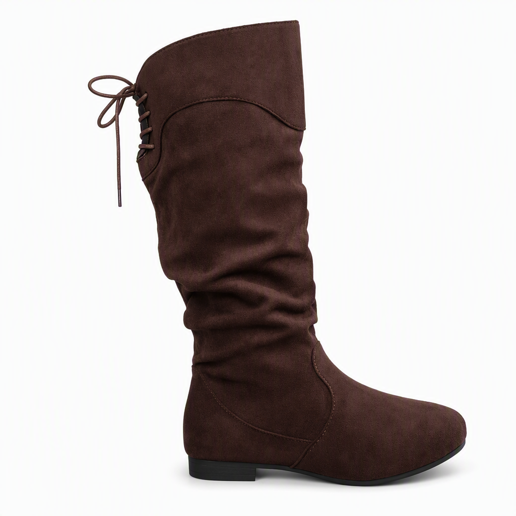 👢 Schnürstiefeletten für Damen – Weites Schaft, mittelhoch, praktisch ⚡