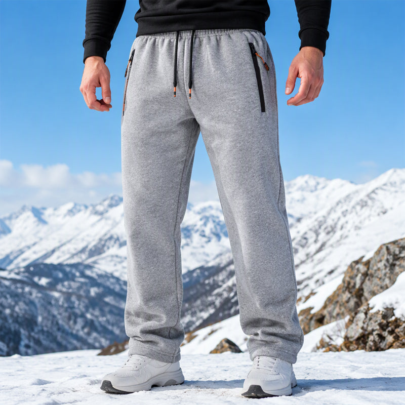 👖 Herren-Jogginghose mit Reißverschlusstaschen – Warm, bequem, alltagstauglich 📦