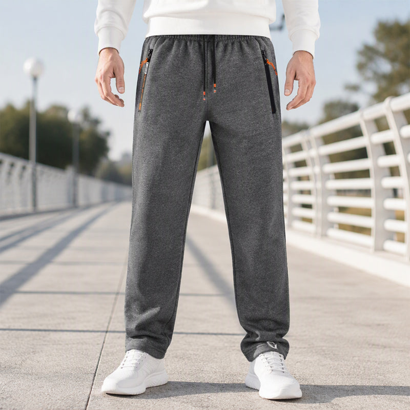 👖 Herren-Jogginghose mit Reißverschlusstaschen – Warm, bequem, alltagstauglich 📦