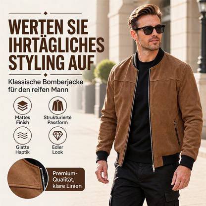 Klassische Casual-Bomberjacke für Herren