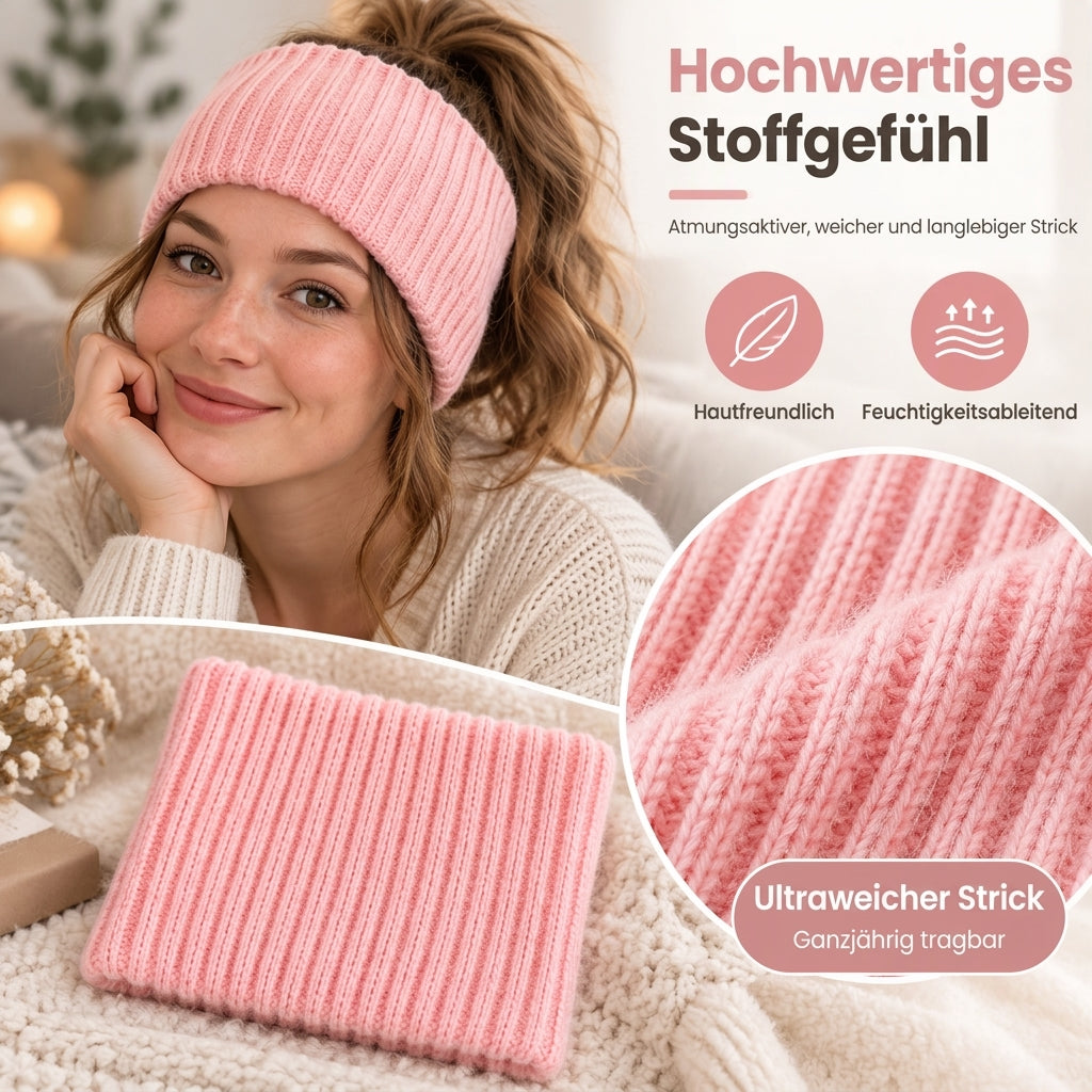 🙌 70% újravásárlási arány! Széles bordás kötött sport fejpánt – Kényelmes, rugalmas, izzadságfelszívó ✨