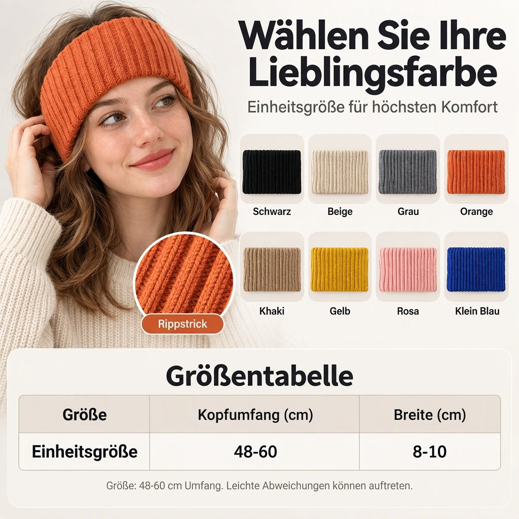 🙌 70% újravásárlási arány! Széles bordás kötött sport fejpánt – Kényelmes, rugalmas, izzadságfelszívó ✨
