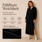 ✨Neu Eingetroffen! Geripptes Maxikleid mit Kragen und Schlitz für Damen