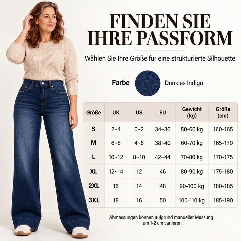 🎉 Über 38.000 verkaufte Exemplare! Damen-Thermohose mit weitem Bein und hoher Taille – Warm und bequem im Winter ✨