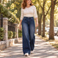 🎉 Über 38.000 verkaufte Exemplare! Damen-Thermohose mit weitem Bein und hoher Taille – Warm und bequem im Winter ✨