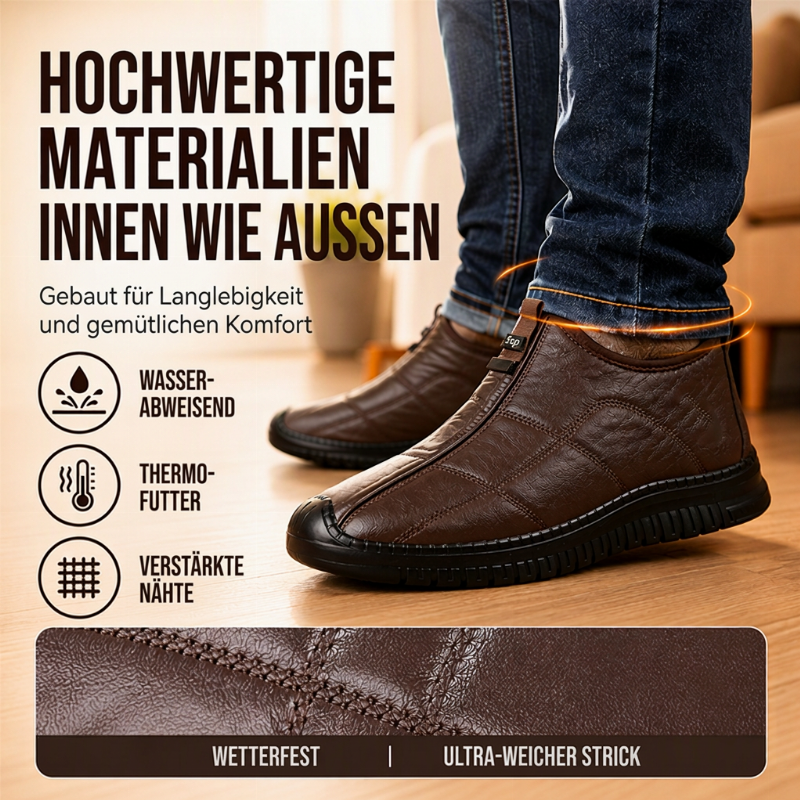 👟 Rutschfeste Herren-Gehschuhe mit Rückenfutter – Komfort für jeden Tag 🔥