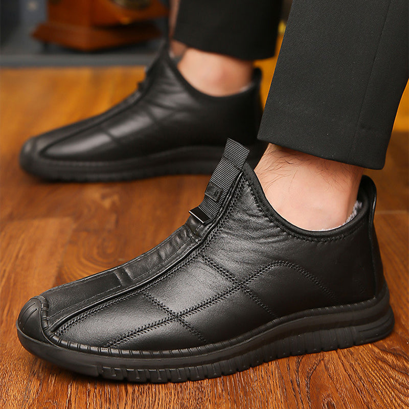👟 Rutschfeste Herren-Gehschuhe mit Rückenfutter – Komfort für jeden Tag 🔥