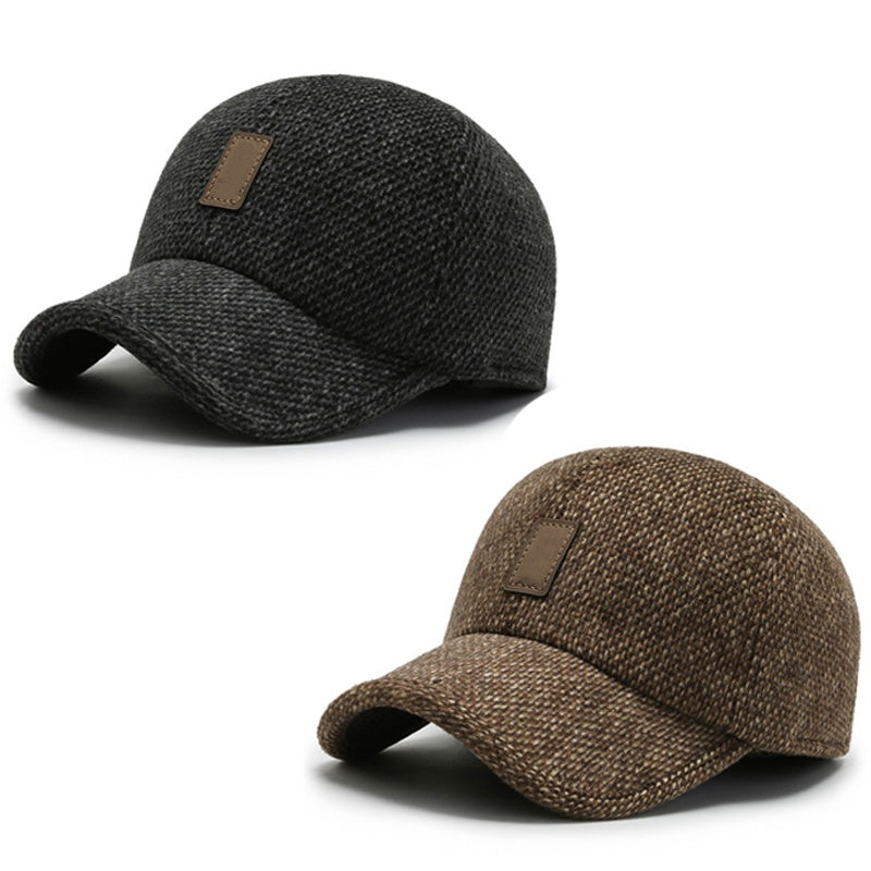 🧢 Herren Baseballkappe mit Ohrenklappen – Warm, praktisch und stylisch für den Winter ✨
