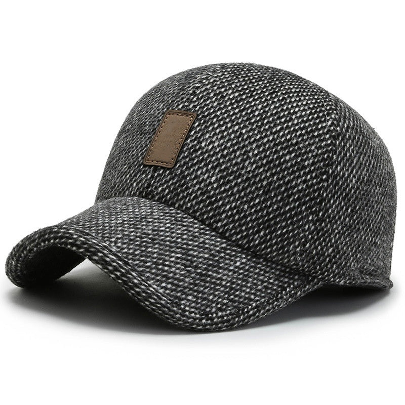 🧢 Herren Baseballkappe mit Ohrenklappen – Warm, praktisch und stylisch für den Winter ✨