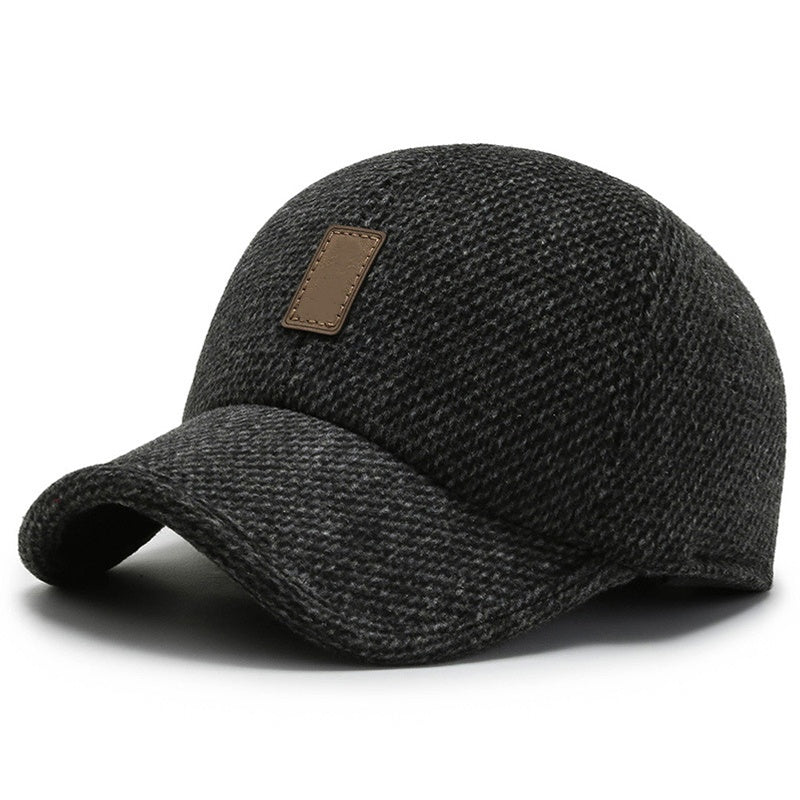 🧢 Herren Baseballkappe mit Ohrenklappen – Warm, praktisch und stylisch für den Winter ✨