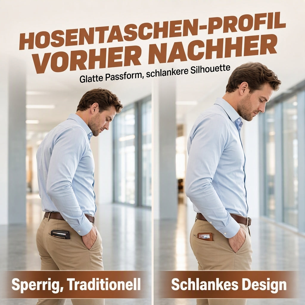 🛡️ Minimalistische RFID-Geldbörse – RFID-Schutz, Sicherheit und schlankes Design 📦