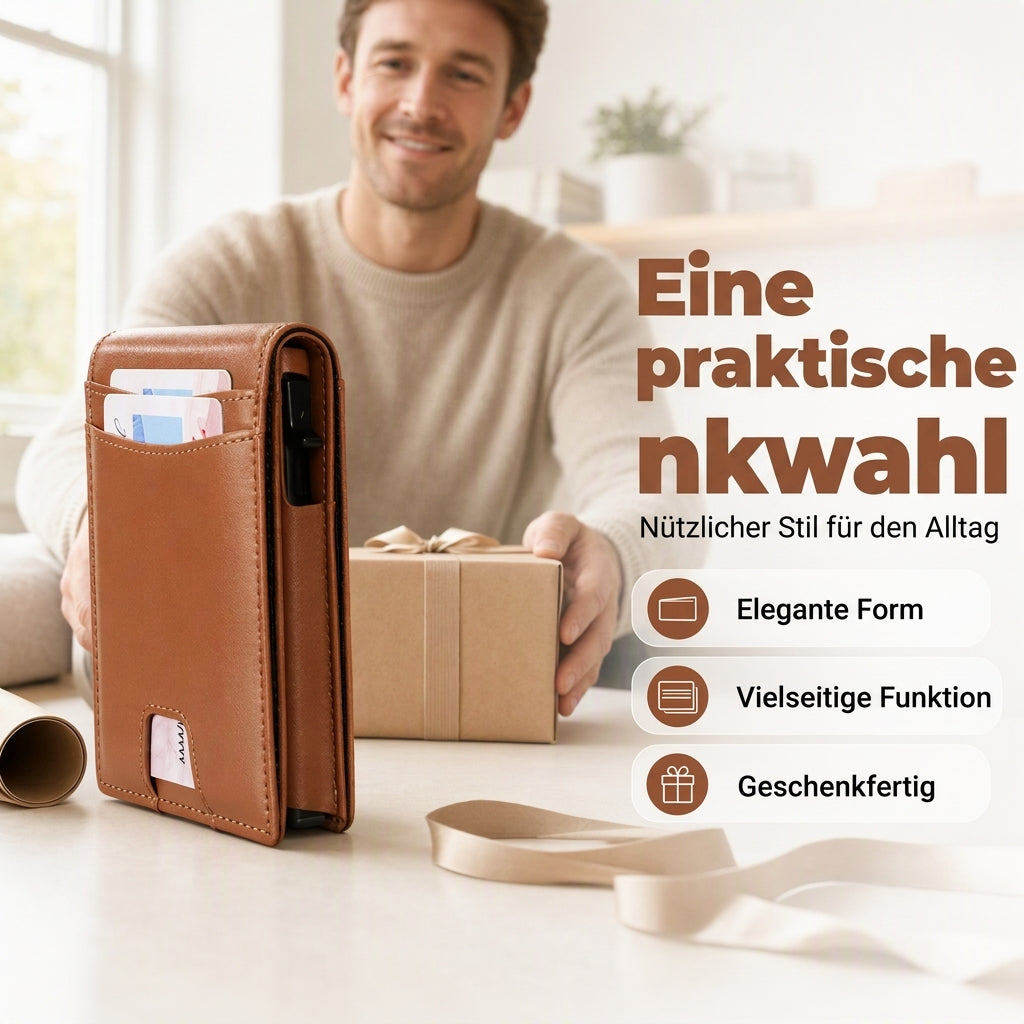 🛡️ Minimalistische RFID-Geldbörse – RFID-Schutz, Sicherheit und schlankes Design 📦
