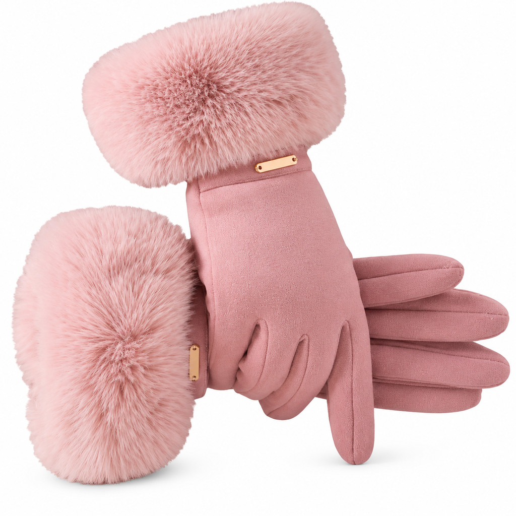 ❄️ Damen Winter Thermo Touchscreen Handschuhe – Winddicht, warm, für Outdoor, Radfahren und Autofahren ✨