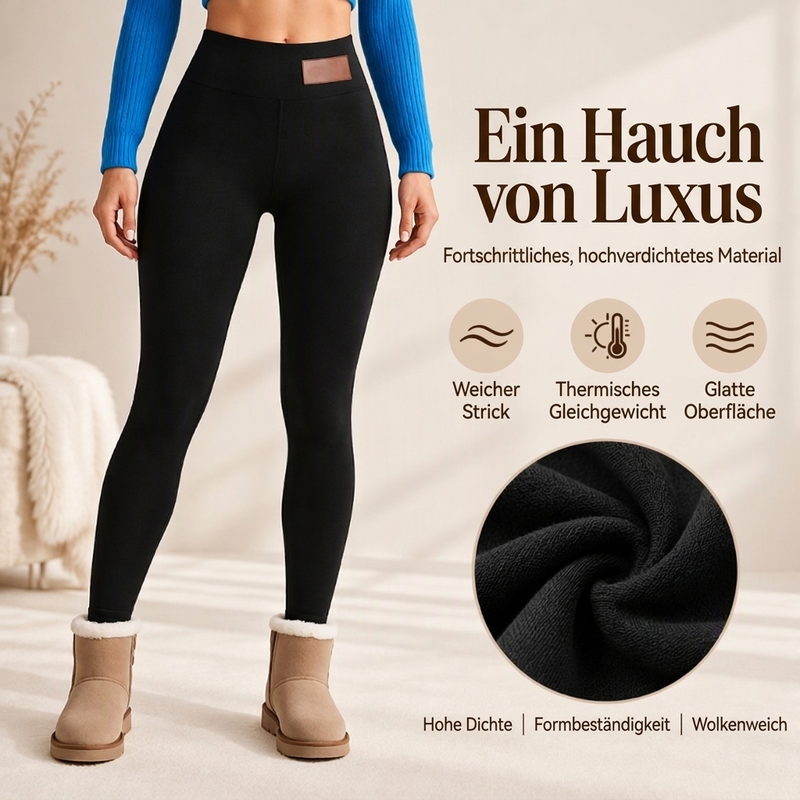 🔥 Hohe Taille & Wärme, ideal für Herbst/Winter – Damen Thermo-Leggings mit hoher Taille ✨