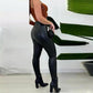👖 Damen Casual PU Leder Leggings – Schmeichelnd, stylisch und bequem für Alltag & Looks ✨