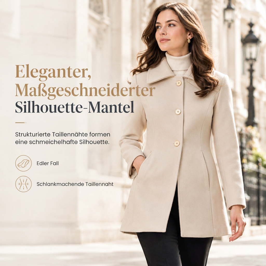 ✨ Neu Eingetroffen! Eleganter mittellanger karierter Trenchcoat für Damen – Vielseitig für Herbst und Winter ✨