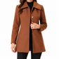 ✨ Neu Eingetroffen! Eleganter mittellanger karierter Trenchcoat für Damen – Vielseitig für Herbst und Winter ✨