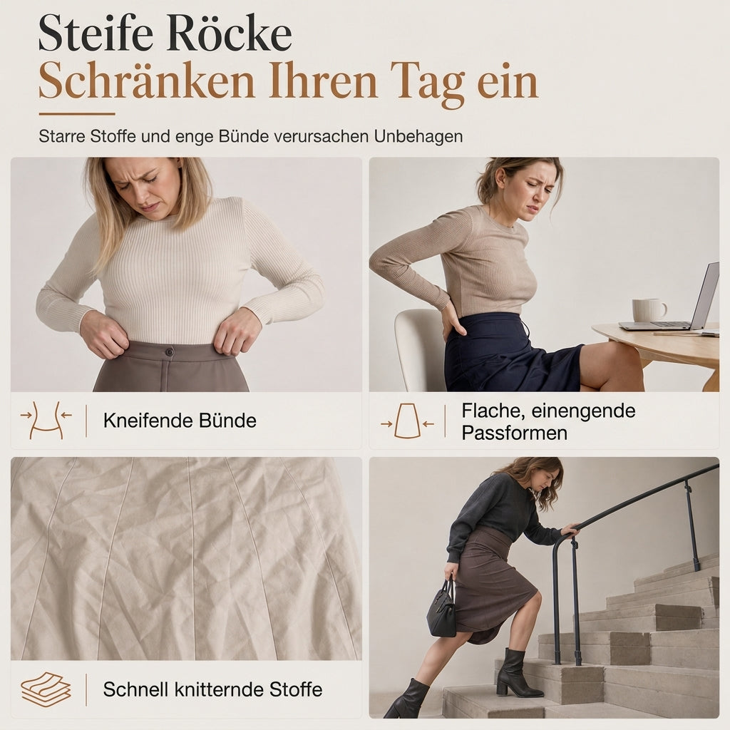 🔥 Bestseller – 50% Rabatt! Hohe Taille, asymmetrisches Karomuster, Patchwork-Rock für Damen 🔥