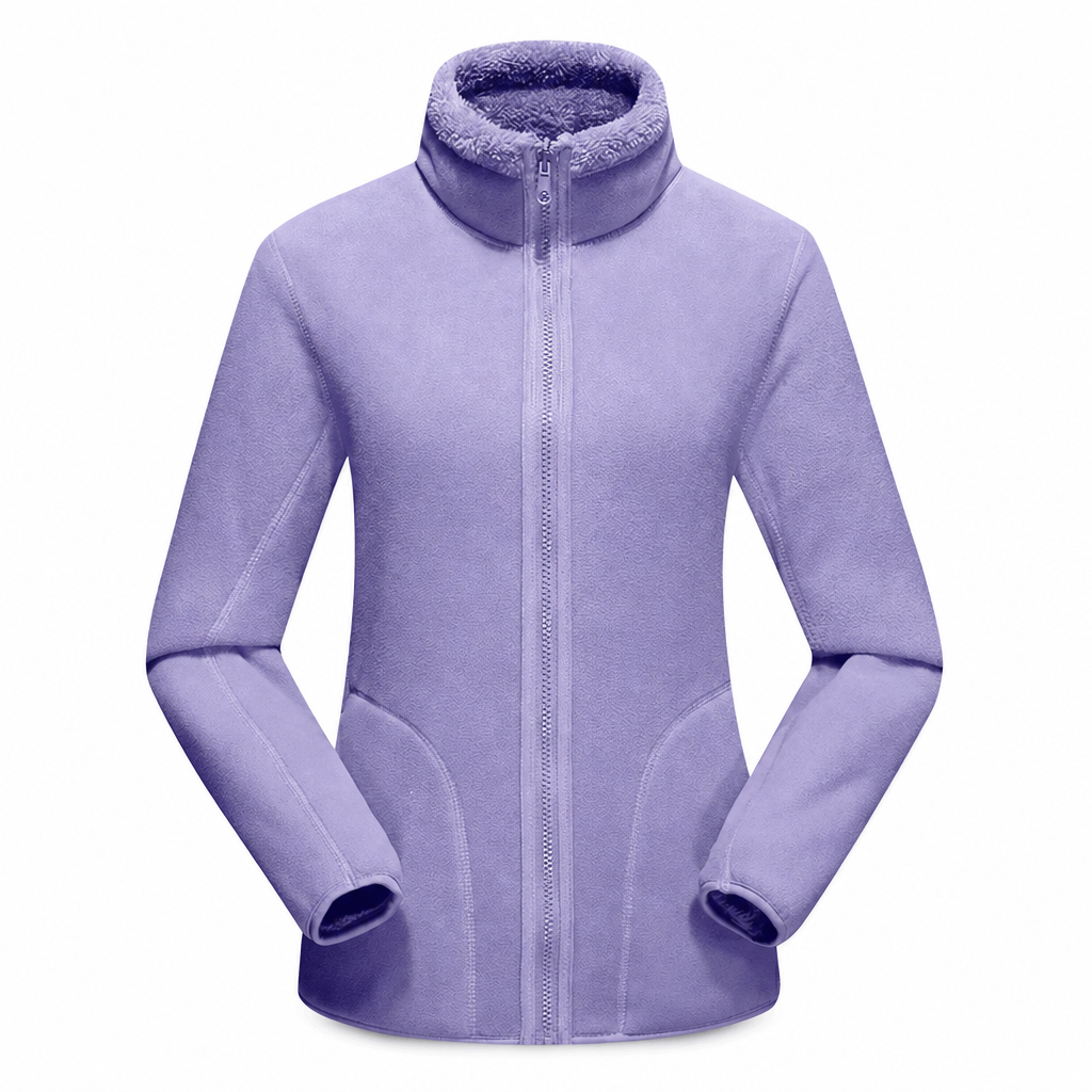 🎉✨Unisex-Wendbare warme Jacke mit Reißverschluss und Stehkragen