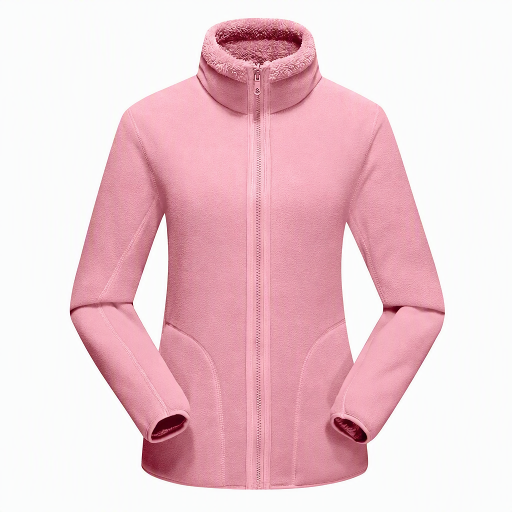🎉✨Unisex-Wendbare warme Jacke mit Reißverschluss und Stehkragen